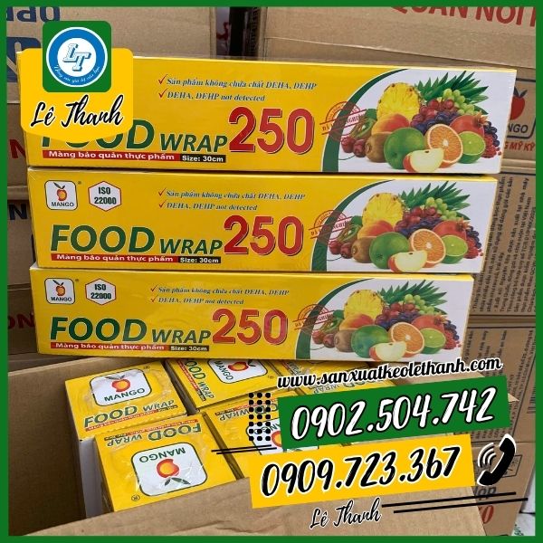 màng bọc thực phẩm Mango 250 màng bọc thực phẩm Mango 250