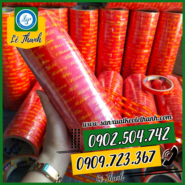 băng dính chúc mừng năm mới sỉ rẻ HCM băng dính chúc mừng năm mới sỉ rẻ HCM