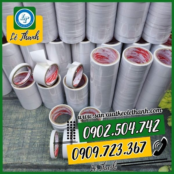 Băng keo 2 mặt giá sỉ rẻ Băng keo 2 mặt giá sỉ rẻ