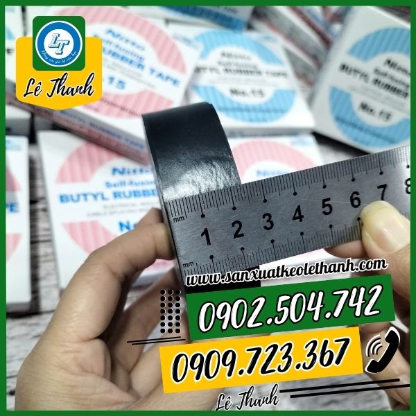 Kích thước băng keo điện nitto cuộn 2f5 Kích thước băng keo điện nitto cuộn 2f5