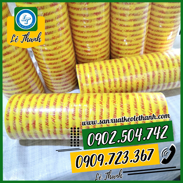 Băng keo chúc mừng năm mới giá sỉ rẻ Băng keo chúc mừng năm mới giá sỉ rẻ