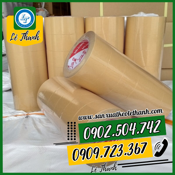 Băng keo giấy nâu da bò sỉ rẻ Băng keo giấy nâu da bò sỉ rẻ