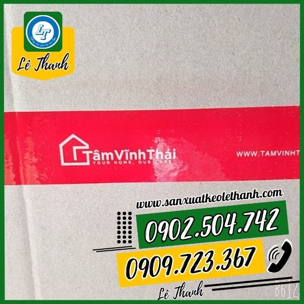 Băng keo in logo 4f8 và ứng dụng Băng keo in logo 4f8 và ứng dụng