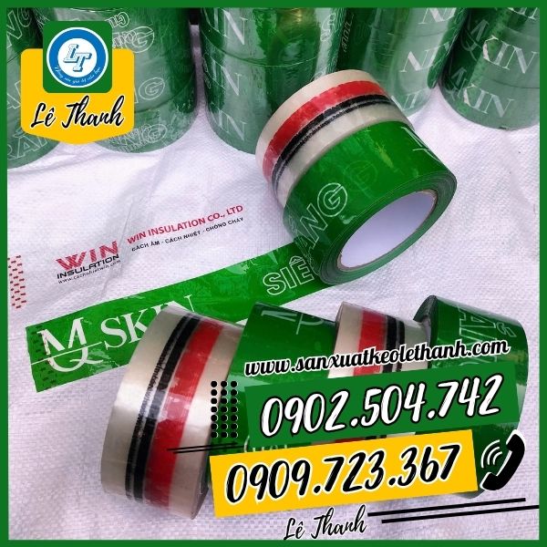 băng keo in logo 1 màu, 2 màu băng keo in logo 1 màu, 2 màu