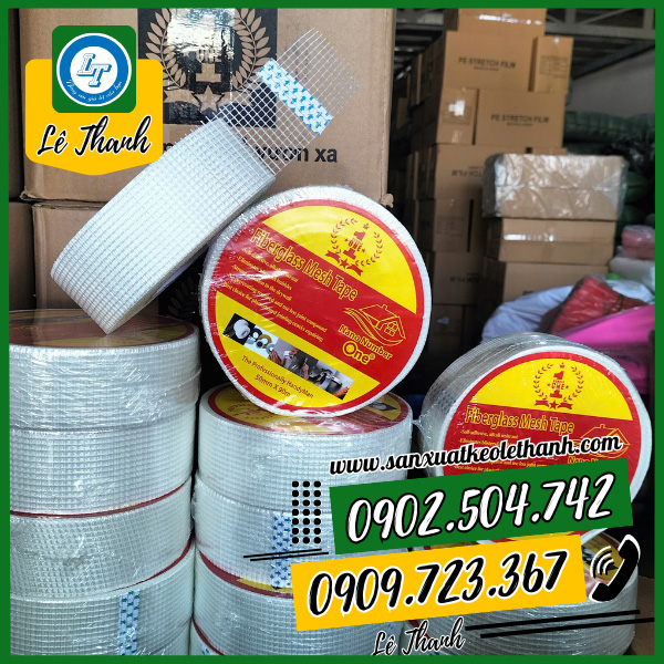 Băng keo lưới đạt tiêu chuẩn cao về chất lượng Băng keo lưới đạt tiêu chuẩn cao về chất lượng