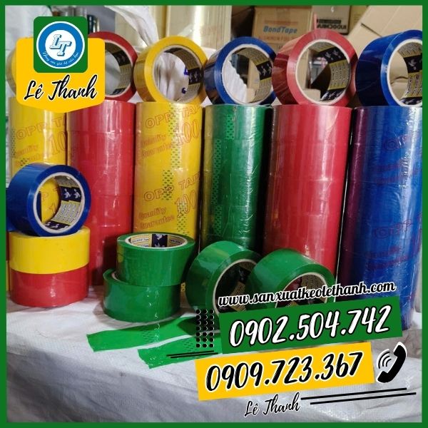 Băng keo màu giá sỉ rẻ HCM Băng keo màu giá sỉ rẻ HCM