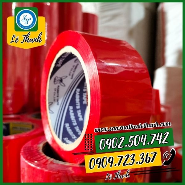 Băng keo màu đỏ 4f8 Băng keo màu đỏ 4f8