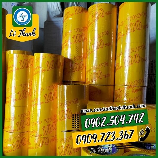 Băng keo màu vàng giá sỉ tốt Băng keo màu vàng giá sỉ tốt