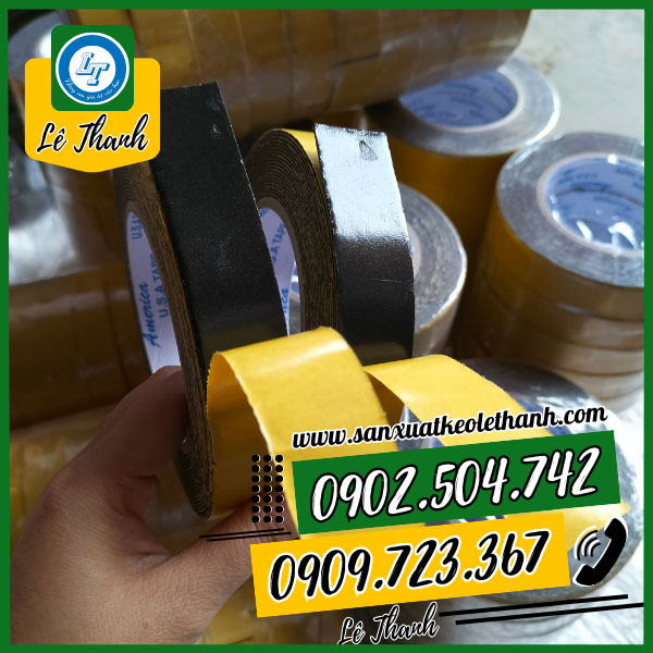 Băng keo mút xốp 2 mặt Băng keo mút xốp 2 mặt
