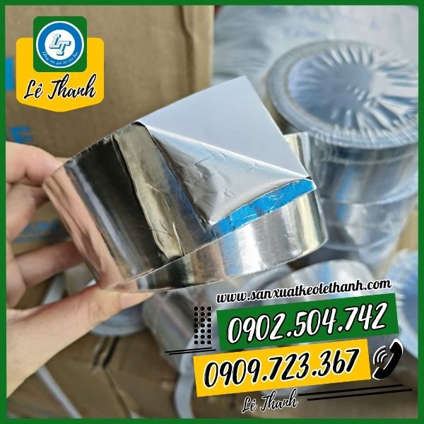 Băng keo nhôm bảo ôn cách nhiệt Băng keo nhôm bảo ôn cách nhiệt
