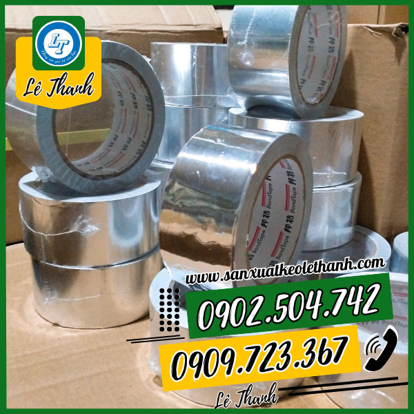 Băng keo nhôm cách nhiệt Băng keo nhôm cách nhiệt