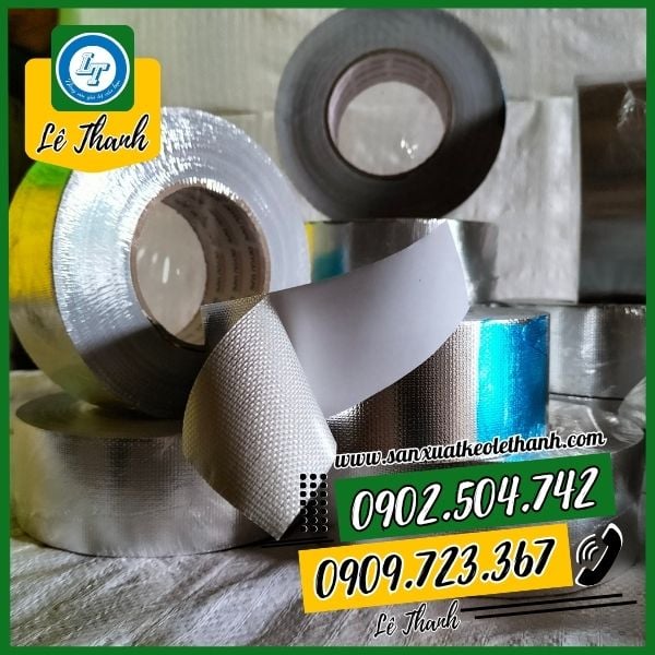 Băng keo nhôm sợi thủy tinh sỉ rẻ Băng keo nhôm sợi thủy tinh sỉ rẻ