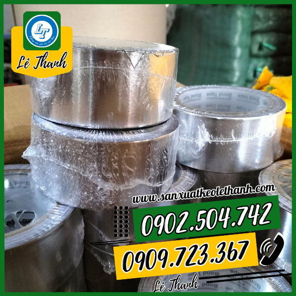 Băng keo nhôm trơn sỉ rẻ Băng keo nhôm trơn sỉ rẻ