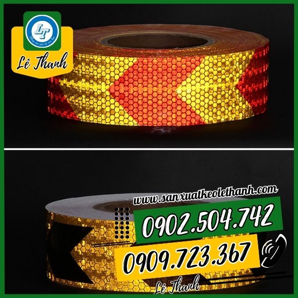 Băng keo phản quang mũi tên Băng keo phản quang mũi tên