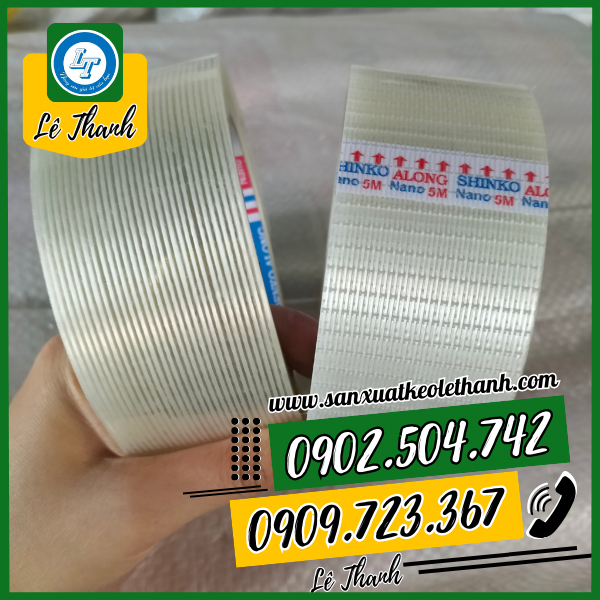 Bằng keo sợi thủy tinh 1 sọc, 2 sọc Bằng keo sợi thủy tinh 1 sọc, 2 sọc