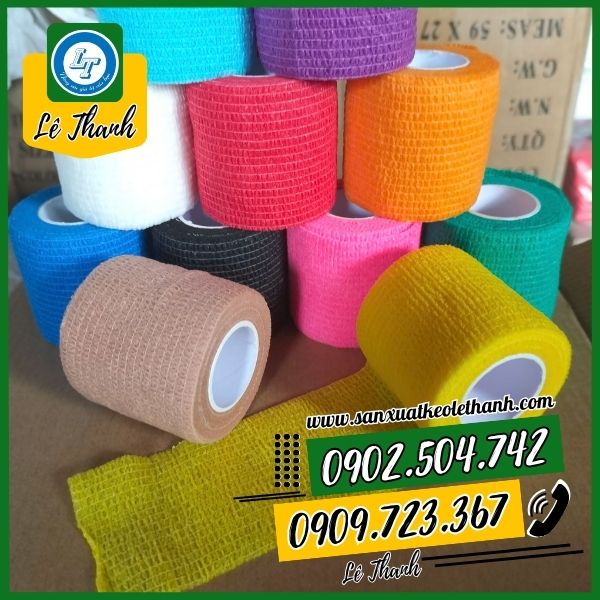 Băng keo vải co giãn tự dính Băng keo vải co giãn tự dính