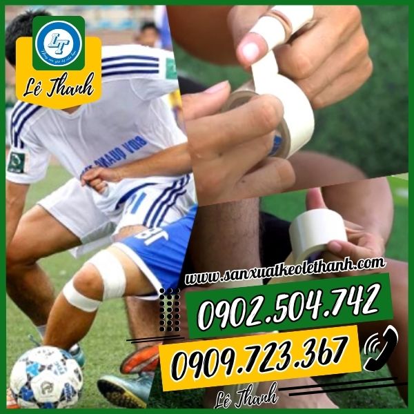 Băng keo thể thao dùng trong đá bóng Băng keo thể thao dùng trong đá bóng