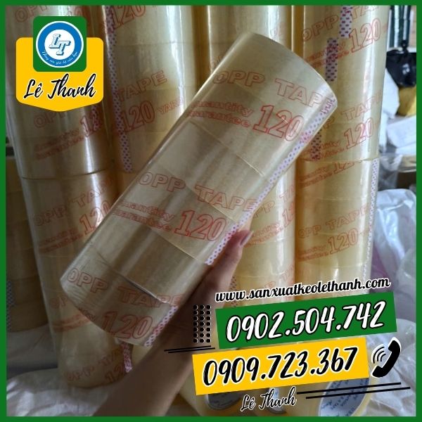 Băng keo trong 4f8 120y Băng keo trong 4f8 120y