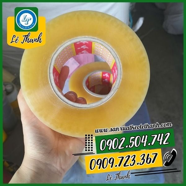 Băng keo có độ dính cao, bám chắc Băng keo có độ dính cao, bám chắc