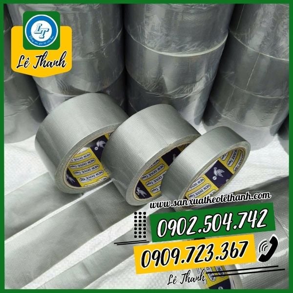 Băng keo vải xám cho nhiều kích thước Băng keo vải xám cho nhiều kích thước