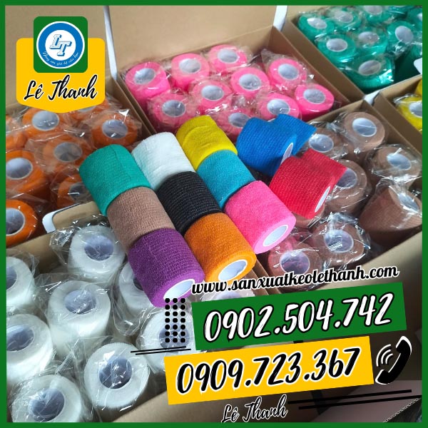 băng keo vải thể thao nhiều màu băng keo vải thể thao nhiều màu