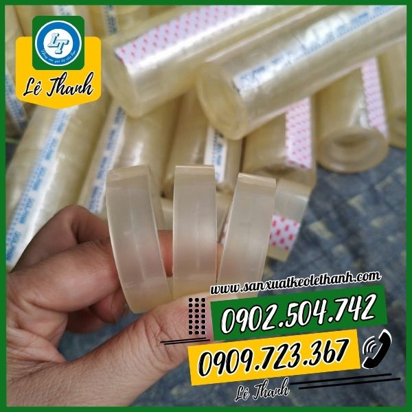 Cuộn băng keo trong mini Cuộn băng keo trong mini