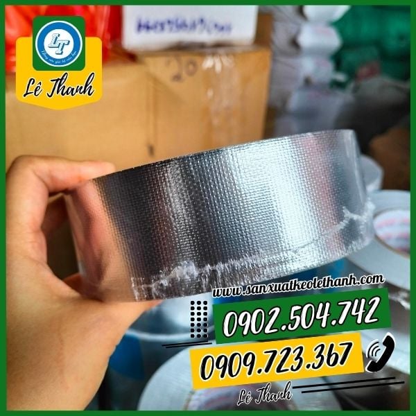 Bề mặt của băng keo nhôm sợi thủy tinh Bề mặt của băng keo nhôm sợi thủy tinh