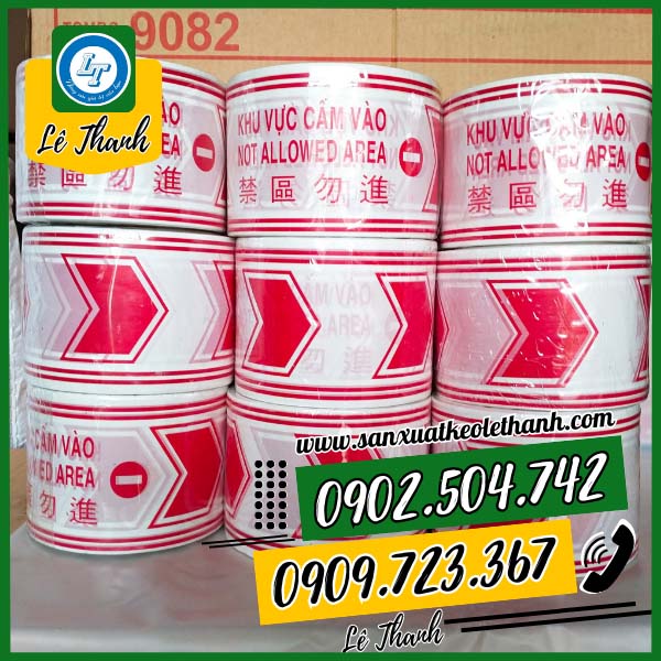 Băng rào cảnh báo trắng đỏ Băng rào cảnh báo trắng đỏ