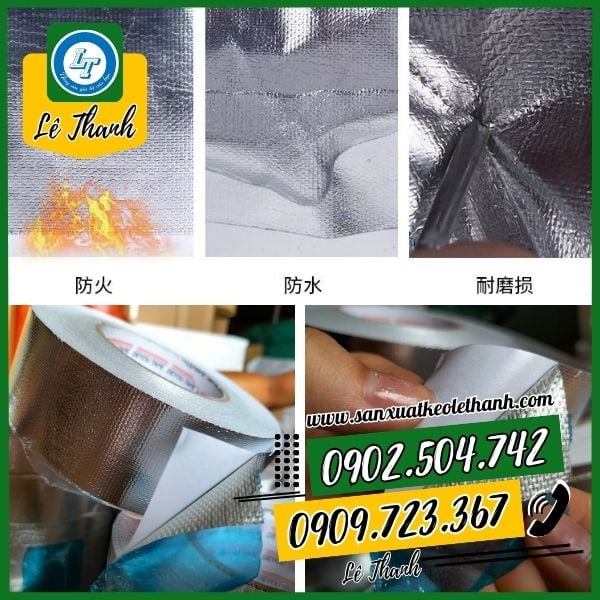 Ứng dụng của cuộn băng keo nhôm sợi thủy tinh Ứng dụng của cuộn băng keo nhôm sợi thủy tinh