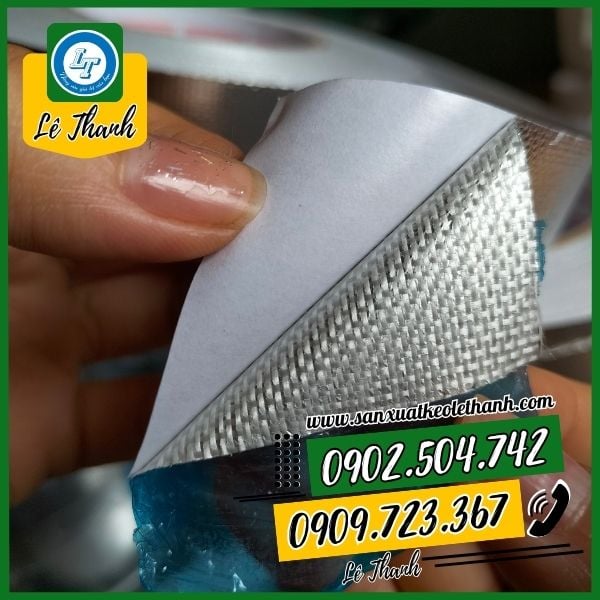 Cấu tạo của lớp băng keo nhôm sợi thủy tinh Cấu tạo của lớp băng keo nhôm sợi thủy tinh