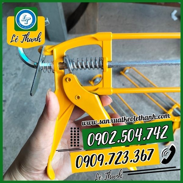 Cấu tạo súng bắn keo silicone Cấu tạo súng bắn keo silicone