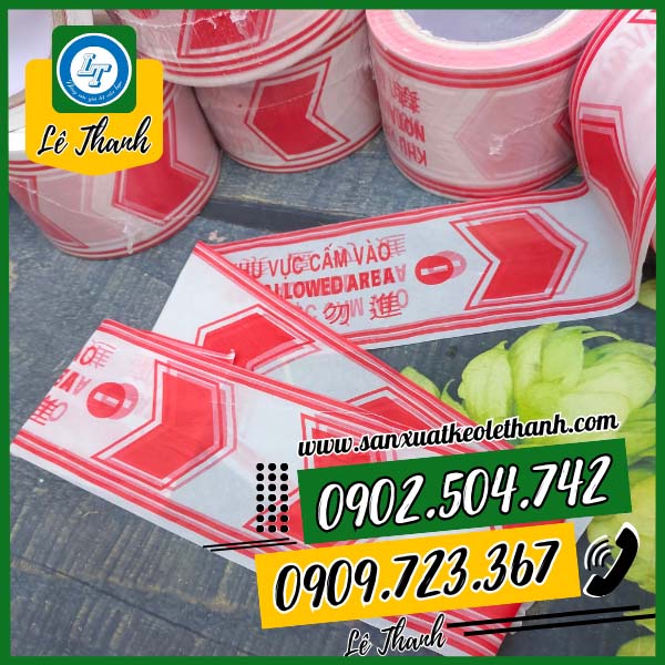 Cấu tạo cuộn băng rào cảnh báo màu đỏ Cấu tạo cuộn băng rào cảnh báo màu đỏ