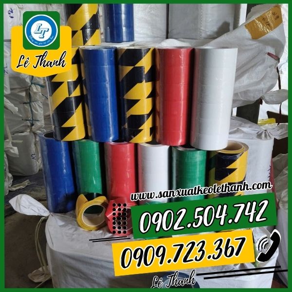 Băng keo dán nền nhà xưởng Băng keo dán nền nhà xưởng