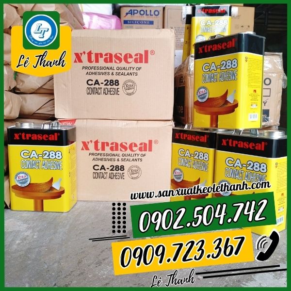 Lê Thanh chuyên bỏ sỉ keo dán Xtraseal CA 288 Lê Thanh chuyên bỏ sỉ keo dán Xtraseal CA 288