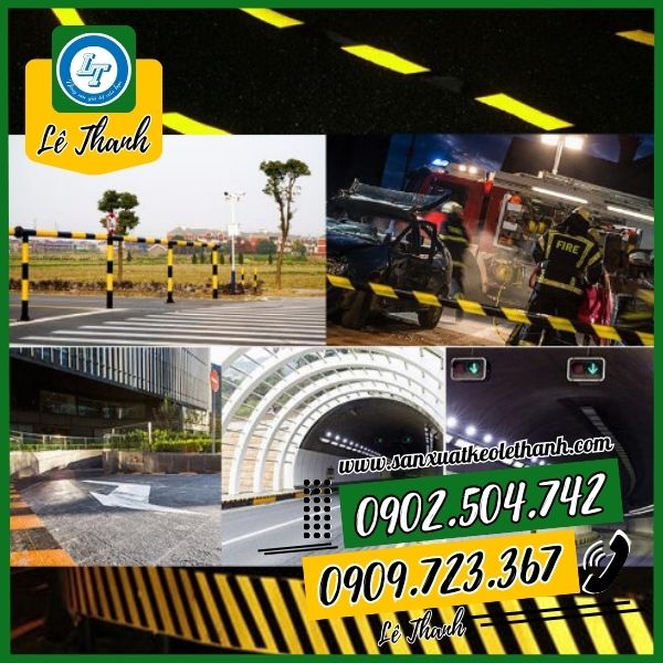 Ứng dụng của băng keo phản quang Ứng dụng của băng keo phản quang