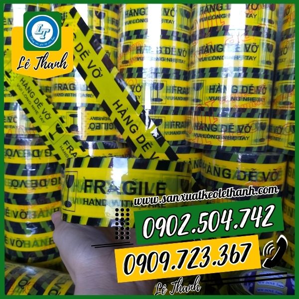 băng keo hàng dễ vỡ mẫu phổ biến băng keo hàng dễ vỡ mẫu phổ biến