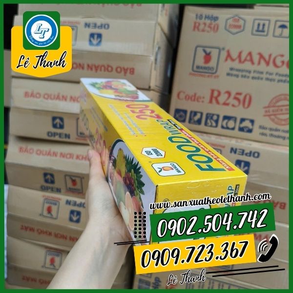 Cuộn màng bọc thực phẩm mango Cuộn màng bọc thực phẩm mango