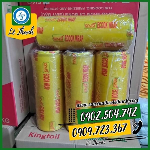 Cuộn màng bọc thực phẩm 650 loại to Cuộn màng bọc thực phẩm 650 loại to