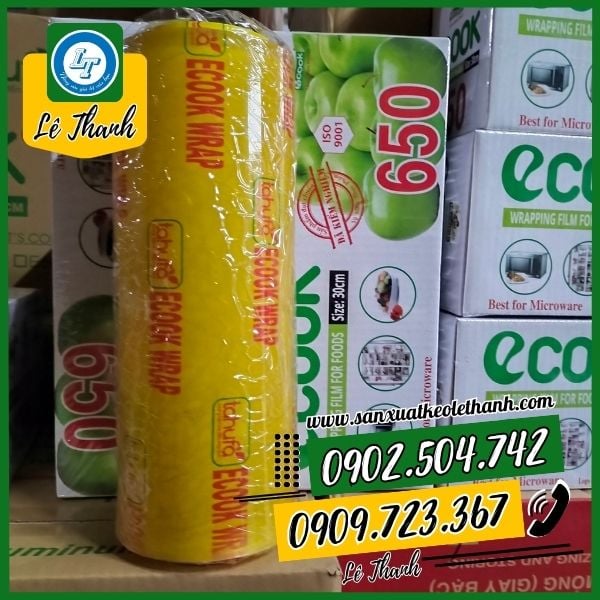 Màng bọc thực phẩm 650 Ecook Màng bọc thực phẩm 650 Ecook