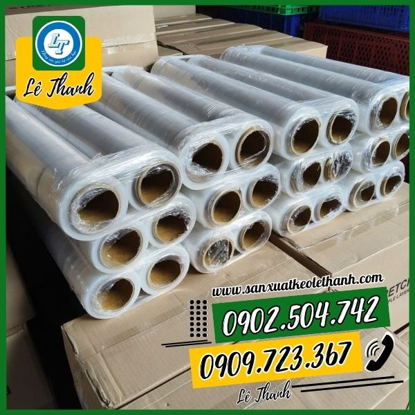 Cuộn màng pe trắng 60cm Cuộn màng pe trắng 60cm