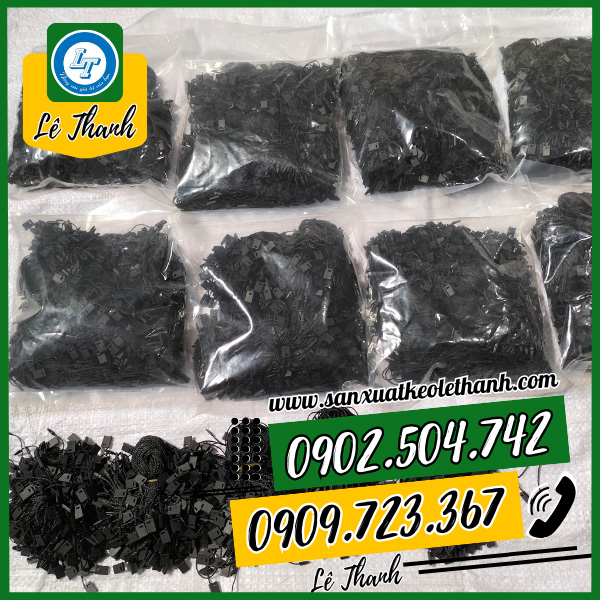 Sỉ số lượng dây treo tag màu đen Sỉ số lượng dây treo tag màu đen