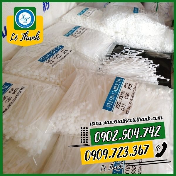 Dây rút nhựa đóng gói sỉ rẻ HCM Dây rút nhựa đóng gói sỉ rẻ HCM