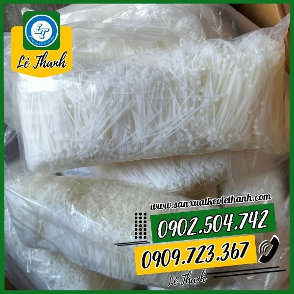 Dây rút nhựa bán theo kg Dây rút nhựa bán theo kg