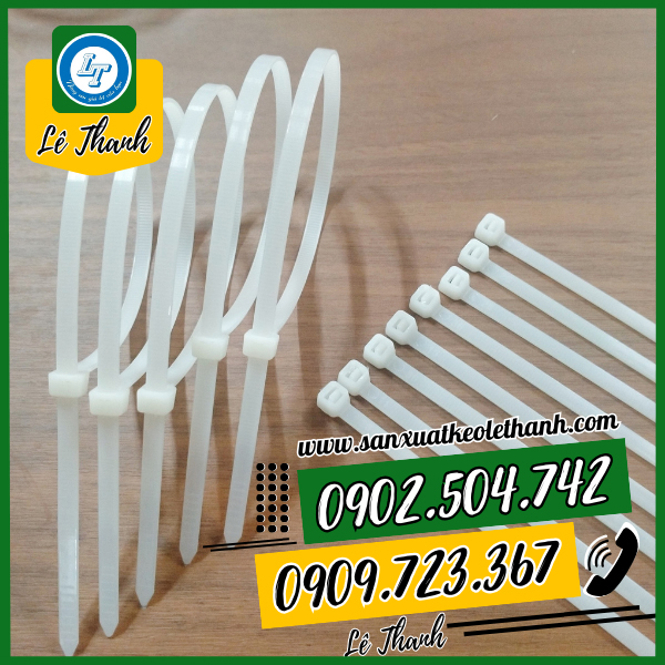 Dây rút nhựa có đặc tính dẻo dai bền chắc Dây rút nhựa có đặc tính dẻo dai bền chắc