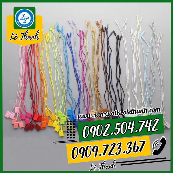 Dây dù treo tag nhiều màu Dây dù treo tag nhiều màu