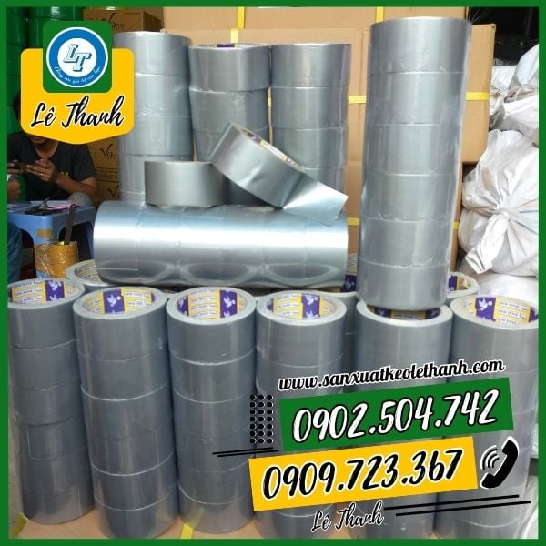 Sỉ giá rẻ băng keo vải xám dán bao bạt Sỉ giá rẻ băng keo vải xám dán bao bạt