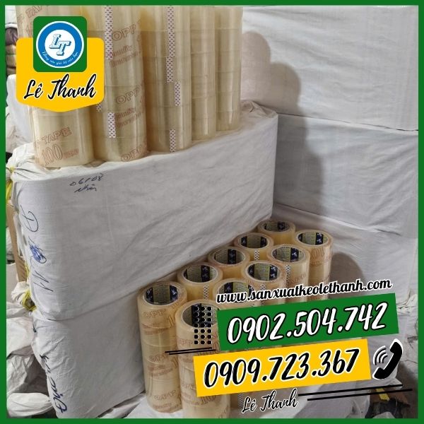 Băng keo trong 4f8 tại kho Lê Thanh Băng keo trong 4f8 tại kho Lê Thanh