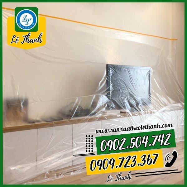 Giải pháp che chắn nội thất của băng keo che sơn Giải pháp che chắn nội thất của băng keo che sơn
