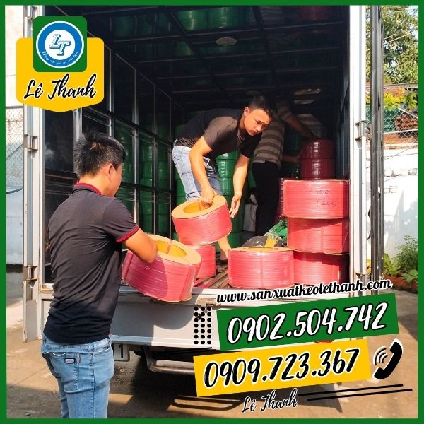 Giao sỉ dây đai nhựa màu đỏ cho khách Giao sỉ dây đai nhựa màu đỏ cho khách