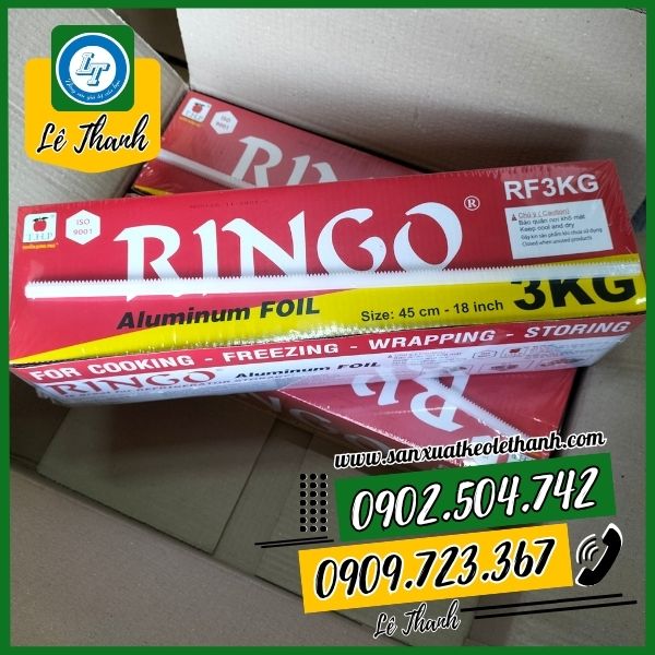 Giấy bạc nướng Ringo 45cm Giấy bạc nướng Ringo 45cm